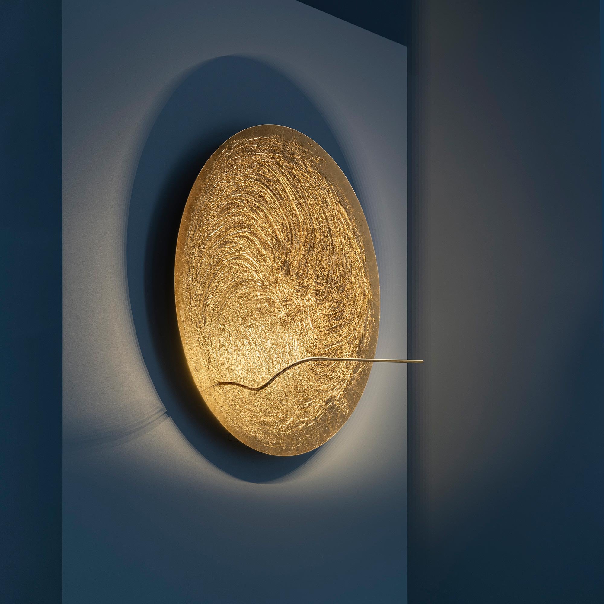 Catellani & Smith Bellatrix Wandleuchte (Ø 120cm, gold, mod. A)