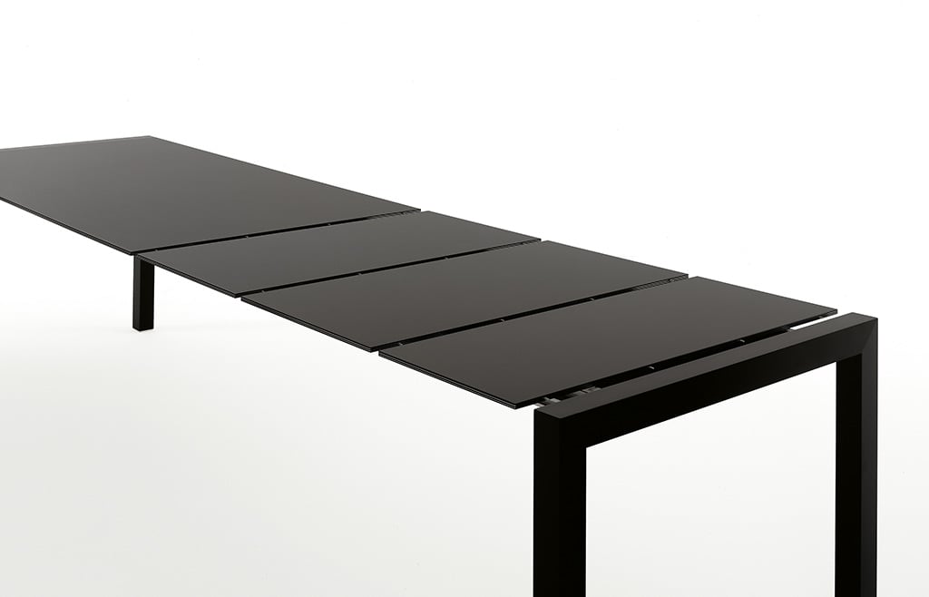 Kristalia Sushi Alucompact® Tisch ausziehbar