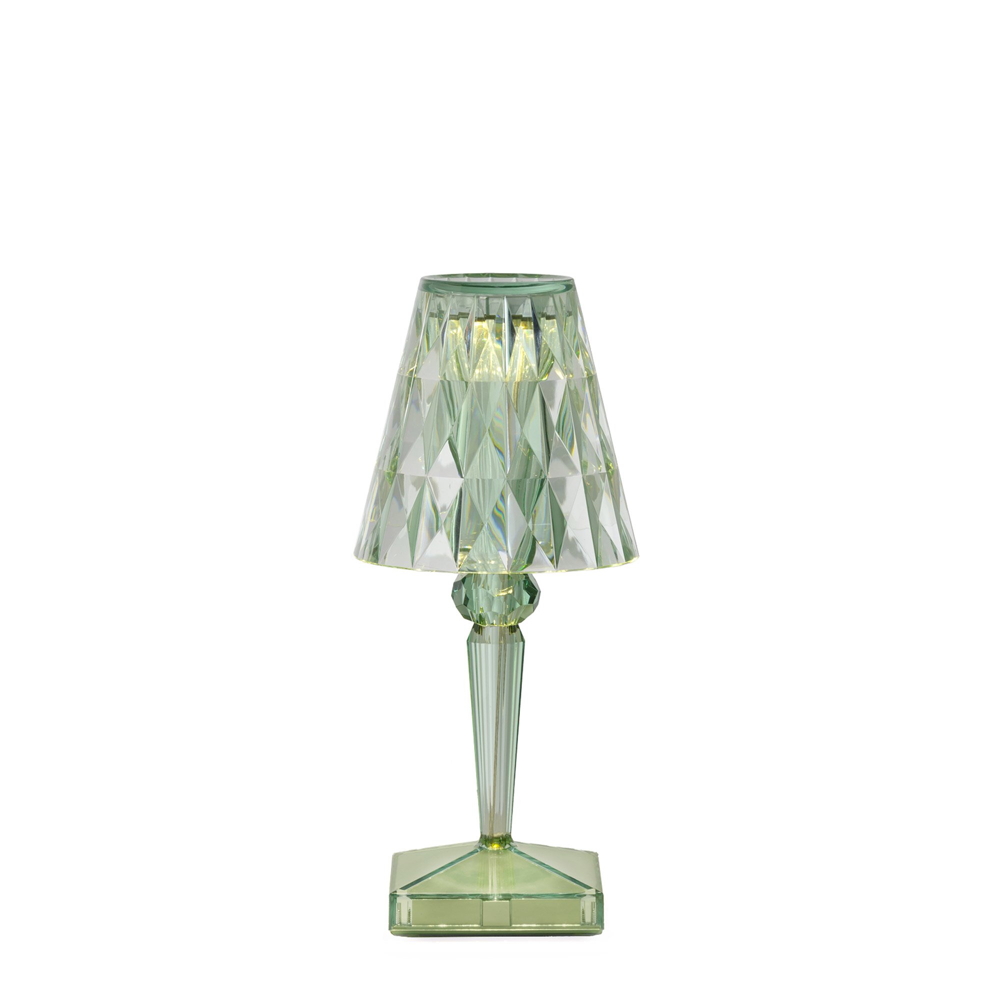 Kartell Battery Tischleuchte (rauchgrau transparent)
