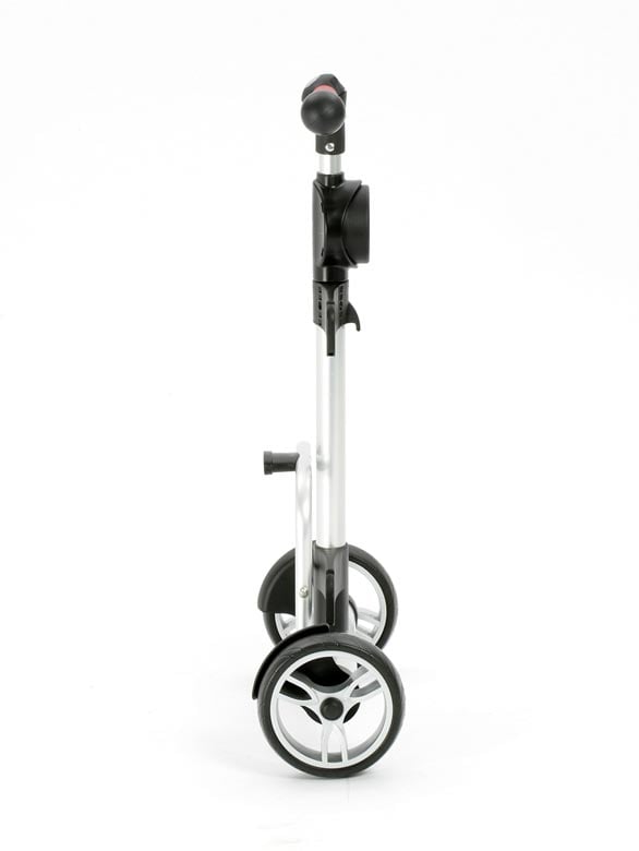 360° Taschen Lee Trolley (Zahl 3 rot, Lederdetails, Shopper mit 3-Wege-Griff)