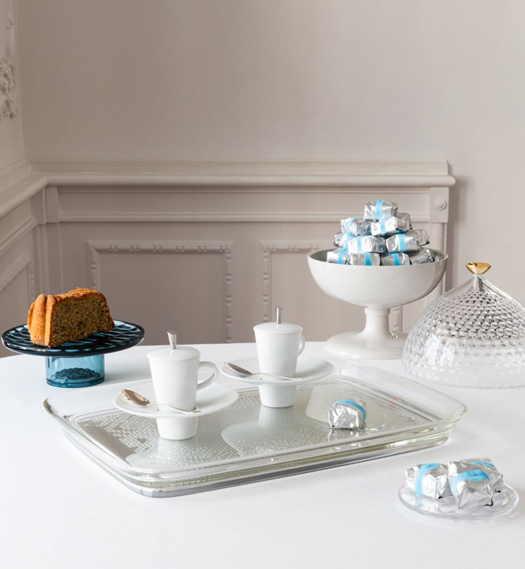 Kartell Teatime Tablett (rosa)