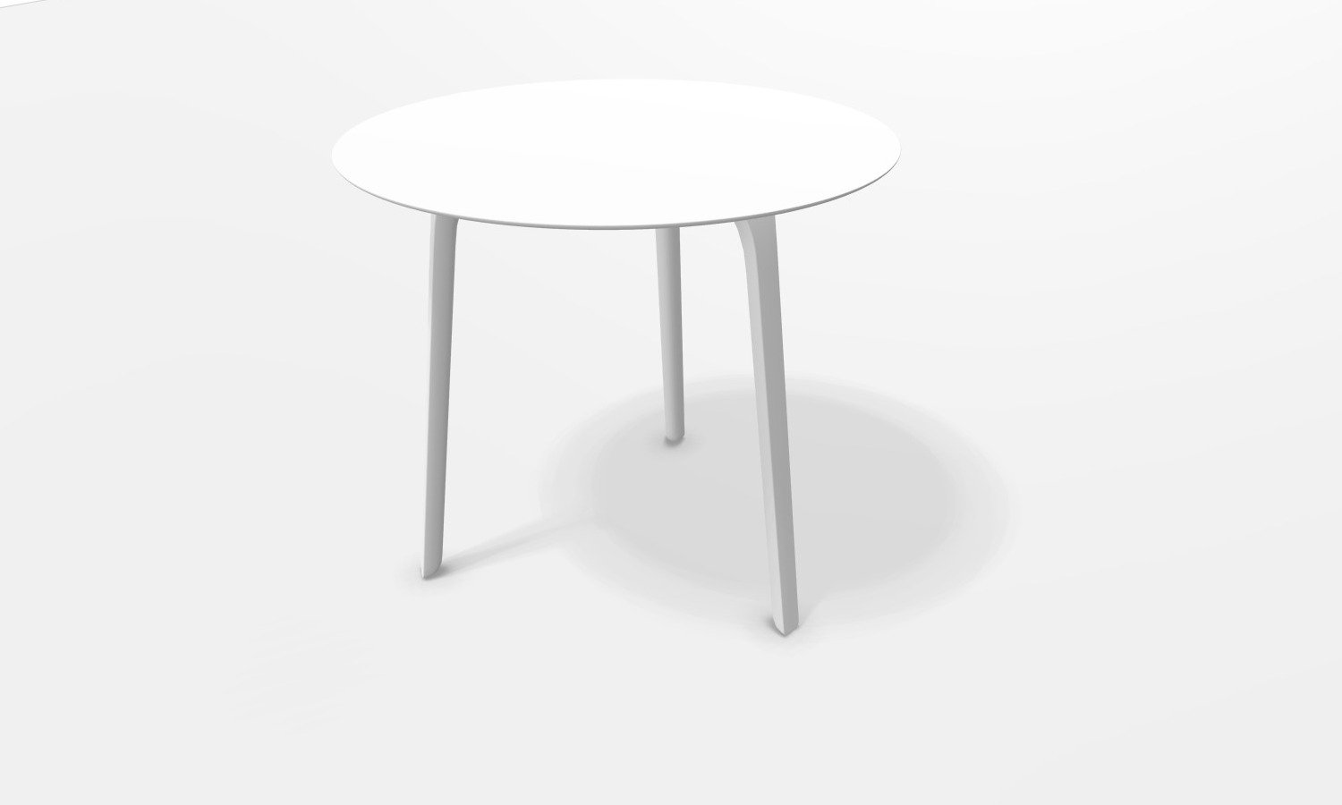 Magis Table First Tisch (Ø 80cm, weiß)