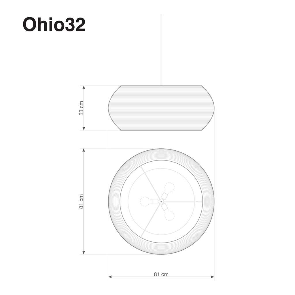 graypants ohio32 pendelleuchte technische zeichnung