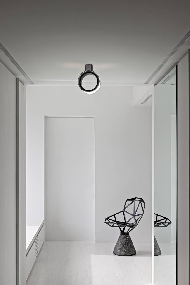 Magis Chair One Stuhl Beton (fix, schwarz, grau)