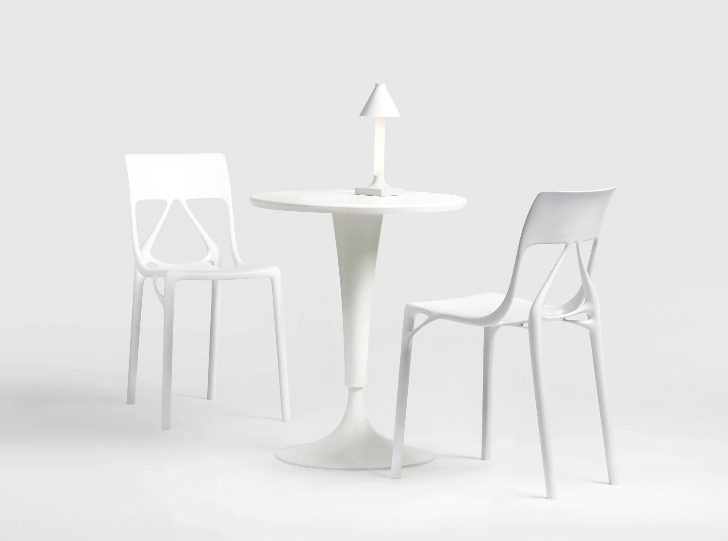Kartell A.I. Lite Stuhl (weiß)
