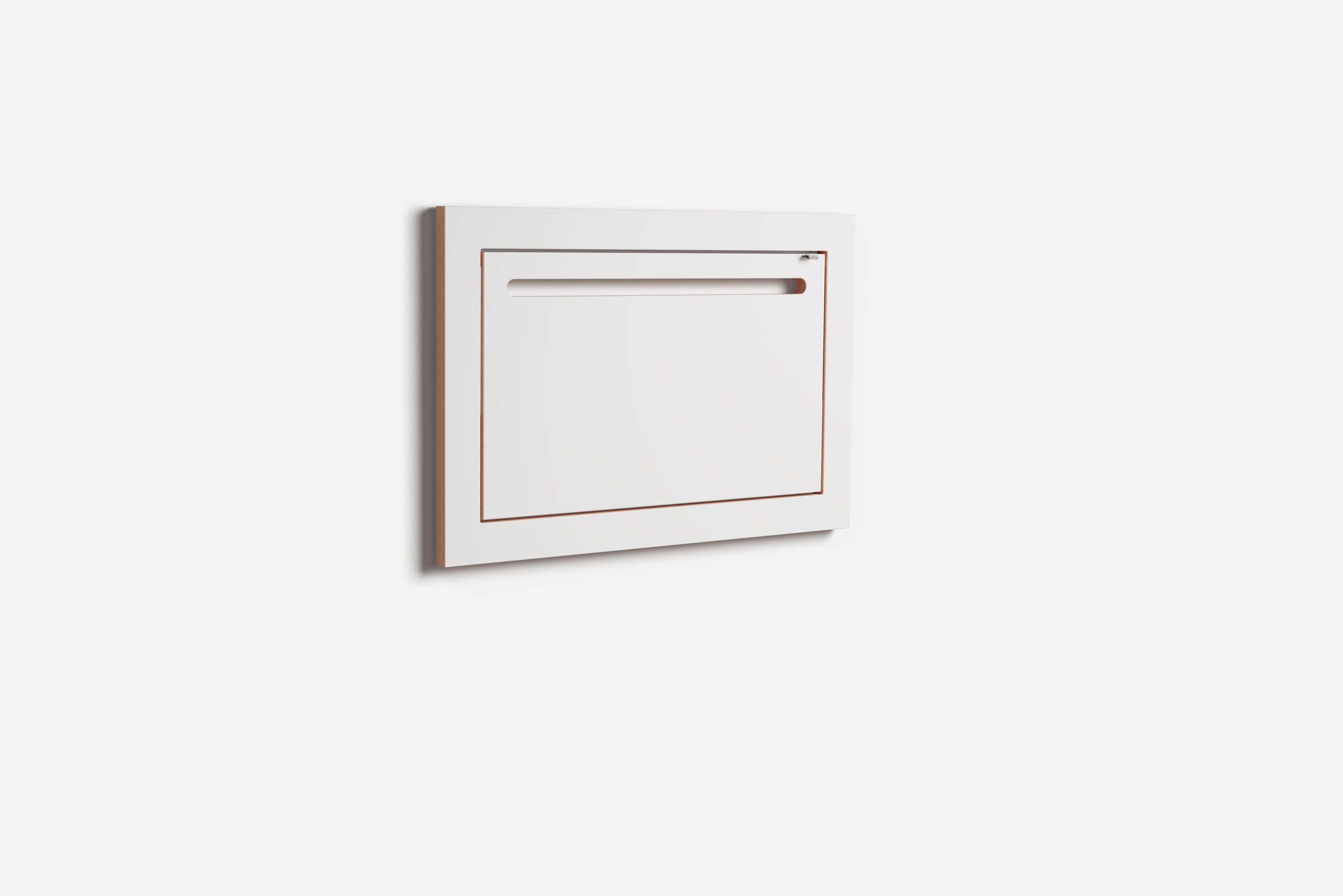 Ambivalenz Fläpps Kleiderstange Hängrail 60x40-1 (weiß)