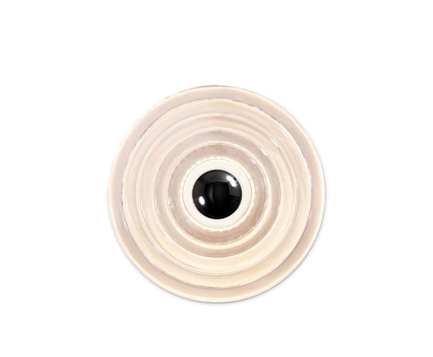 Tom Dixon Press Surface Large LED Wandleuchte (transparent)