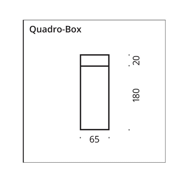 Top Light Quadro Box Deckenleuchte