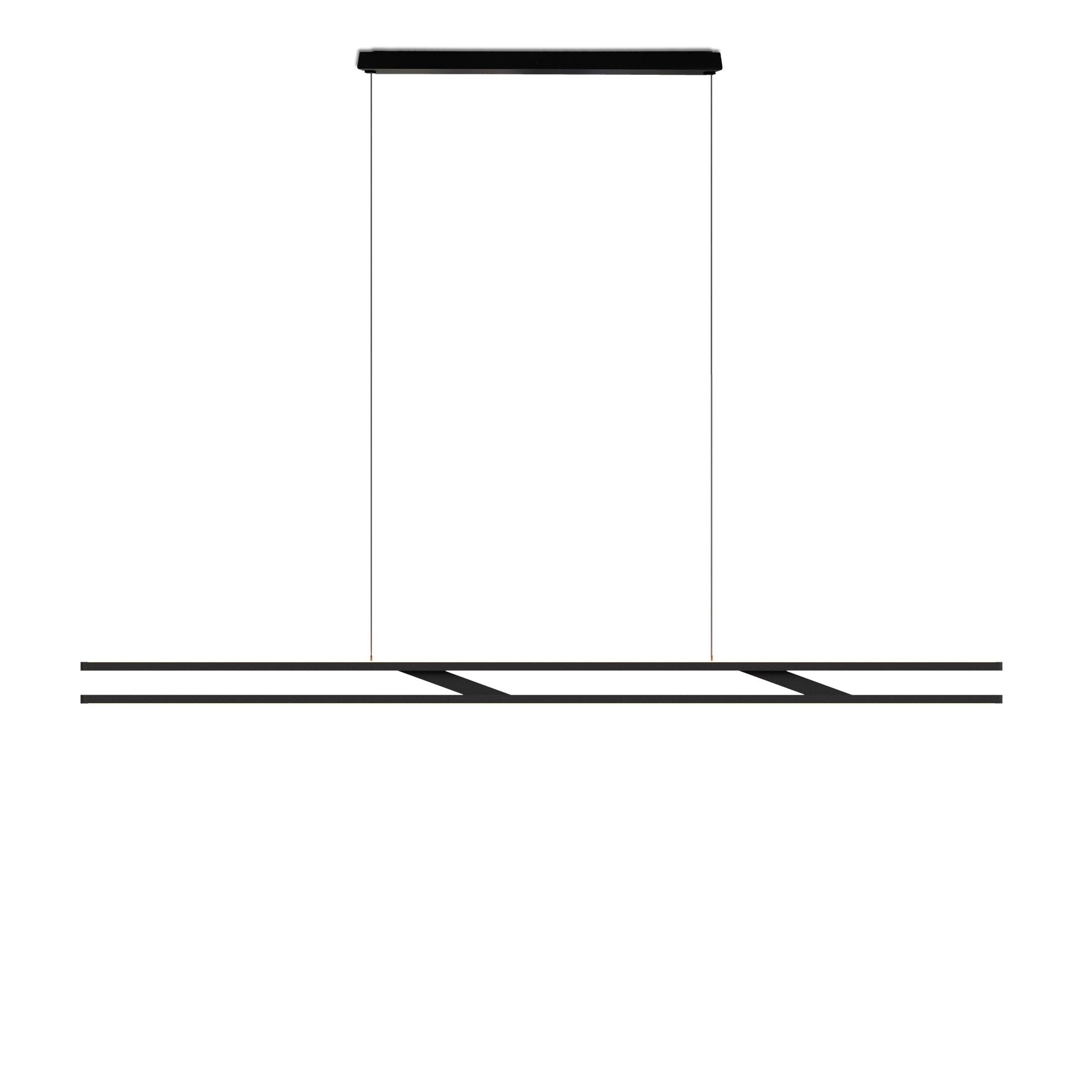 Oligo Linto LED Pendelleuchte (Tunable white: 2200 K - 5000 K, schwarz, schwarz matt)