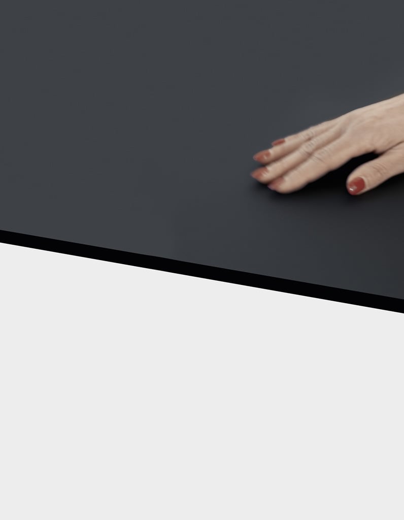 Kristalia Sushi Alucompact® Tisch schwarz
