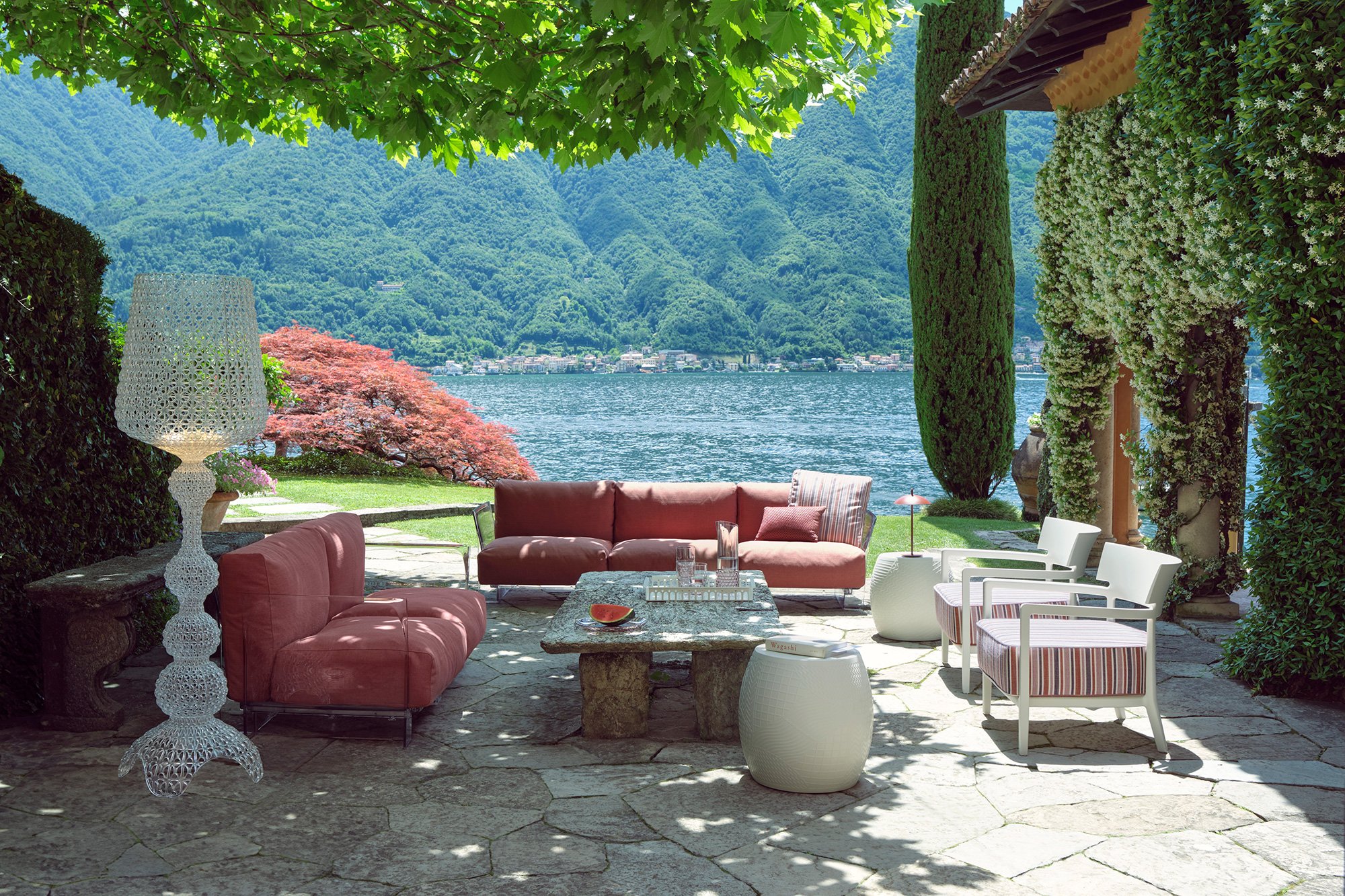 Kartell Cara Mat Outdoor Sessel