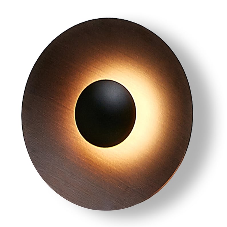 Marset Ginger C Wandleuchte / Deckenleuchte (Ø 60cm, Wenge / Wenge)