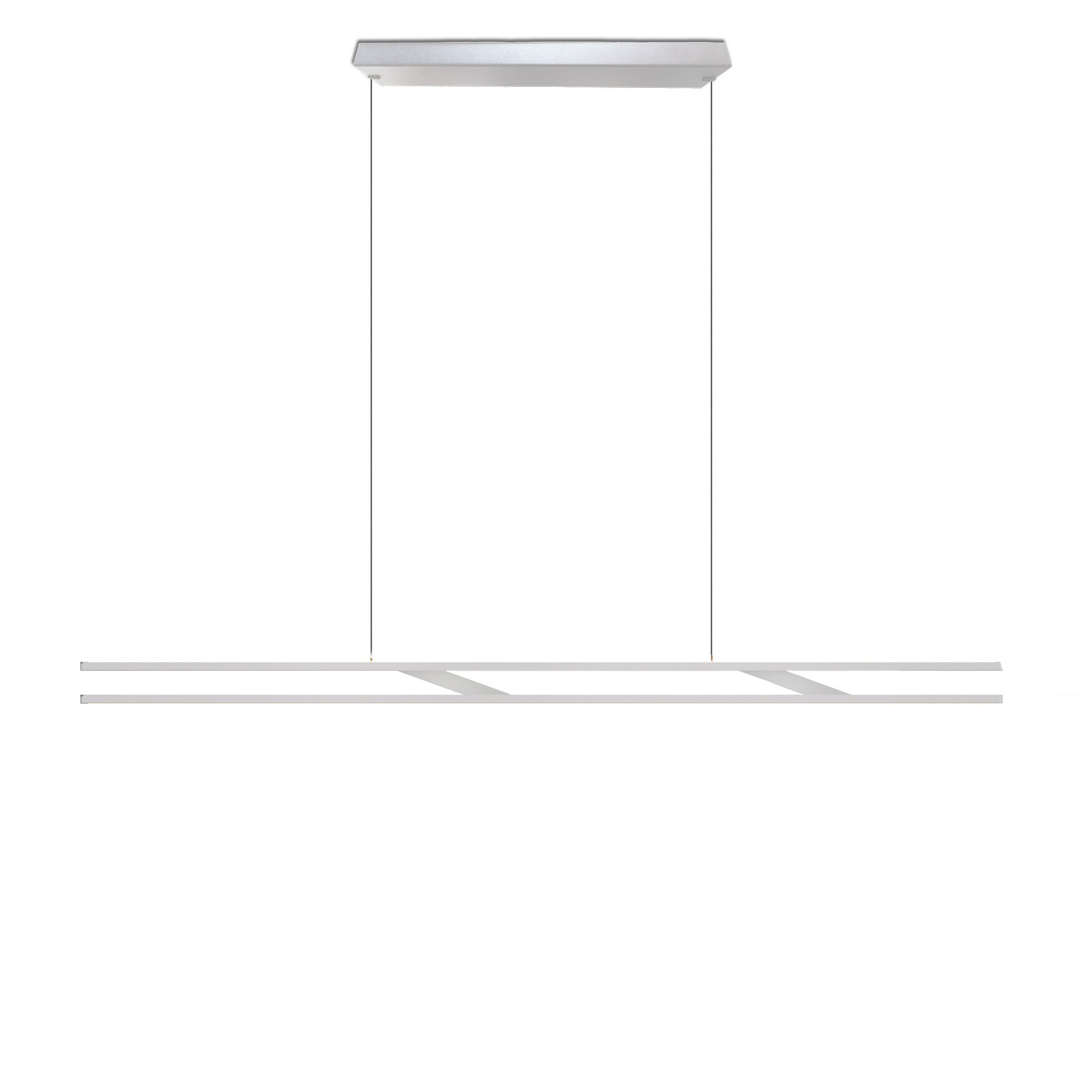 Oligo Linto LED Pendelleuchte mit unsichtbarer Höhenverstellung (2700 K, weiß, basalt)
