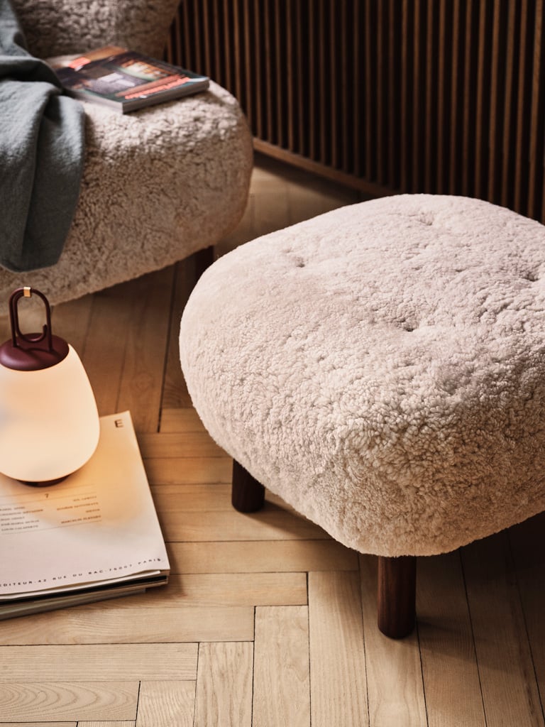 &tradition Little Petra VB1 Loungesessel + ATD1 Pouf