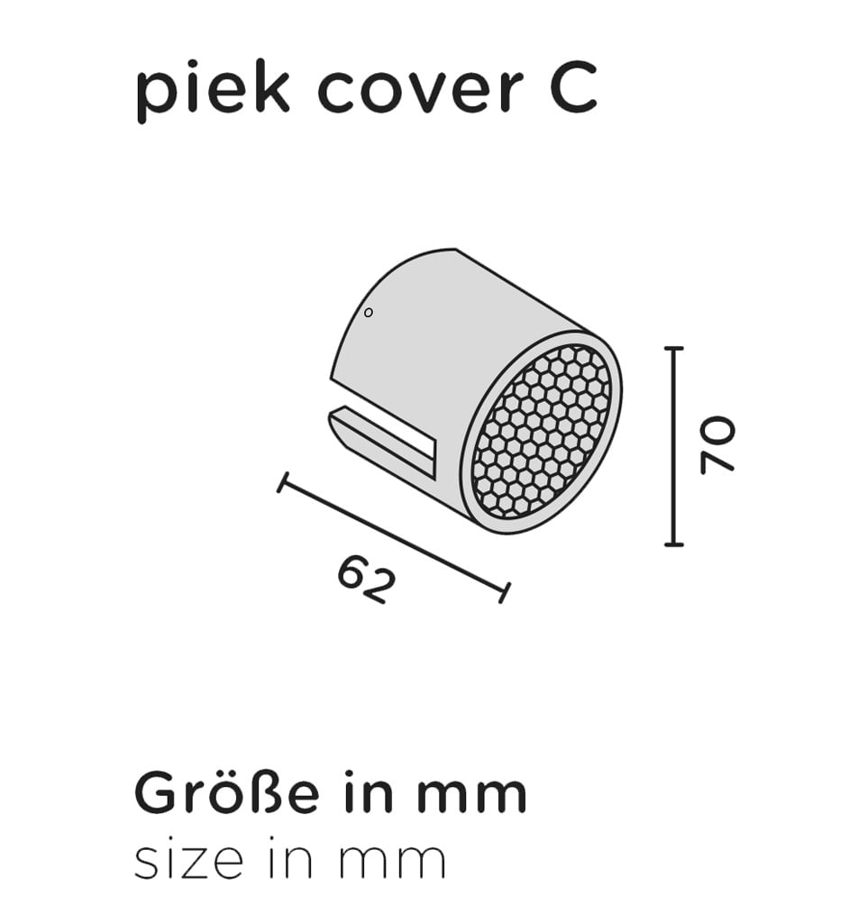 IP44.de piek cover C für piek Leuchten