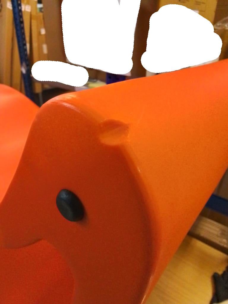 Slide Wave Bank - orange (FC, PUMPKIN ORANGE) - Aussteller