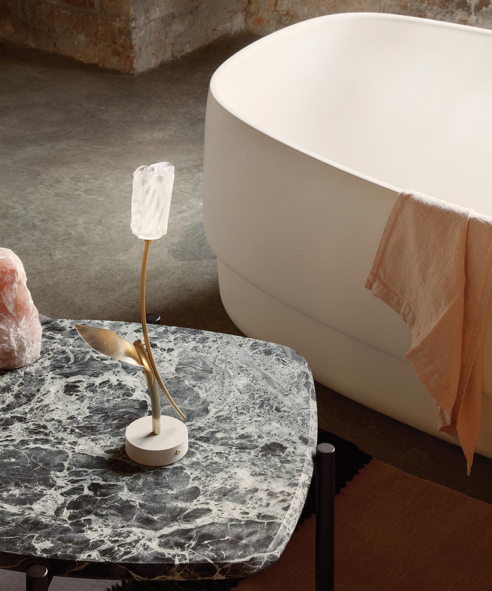 Slamp Tulip Battery Akkuleuchte (weiß)