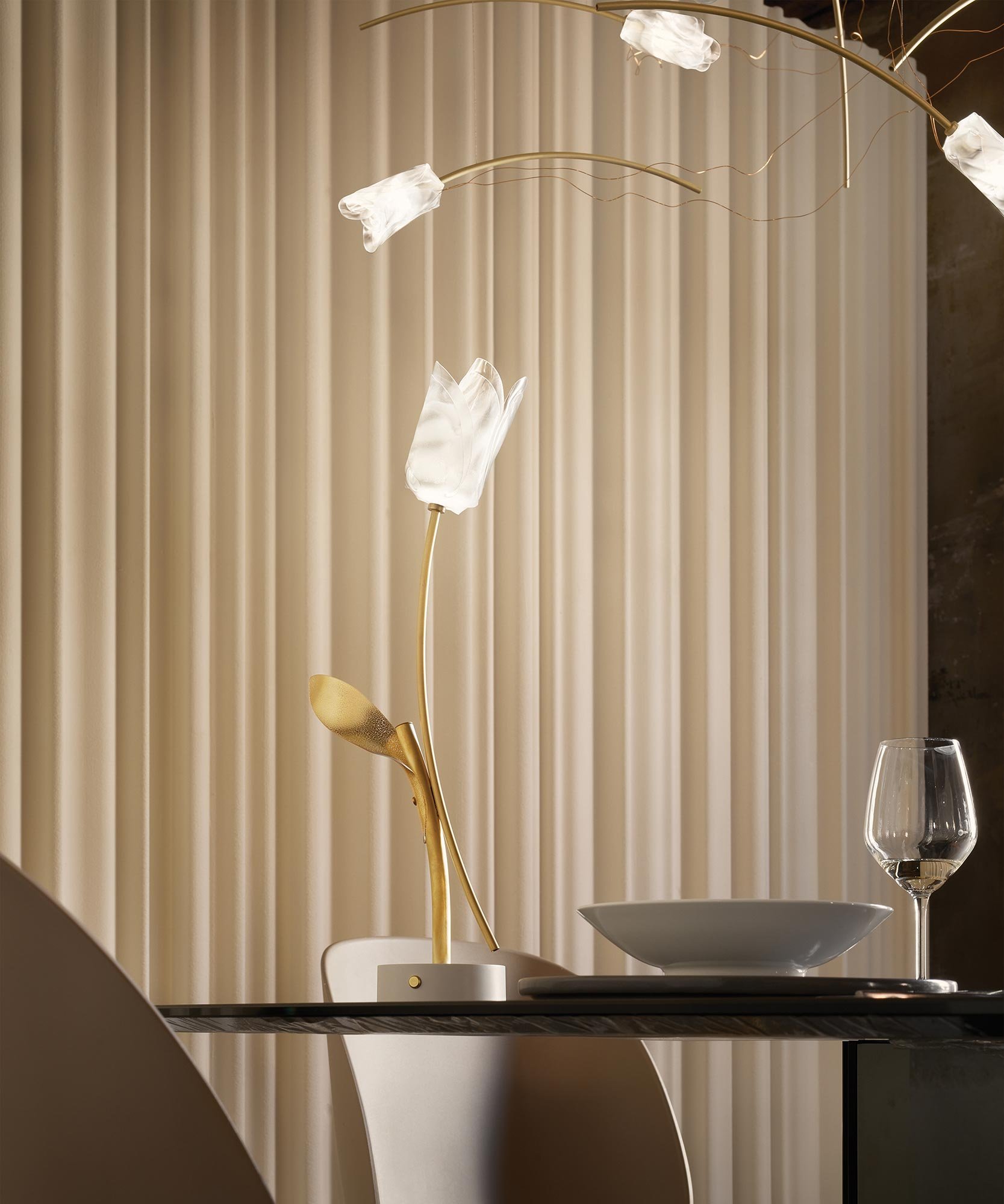 Slamp Tulip Battery Akkuleuchte (weiß)