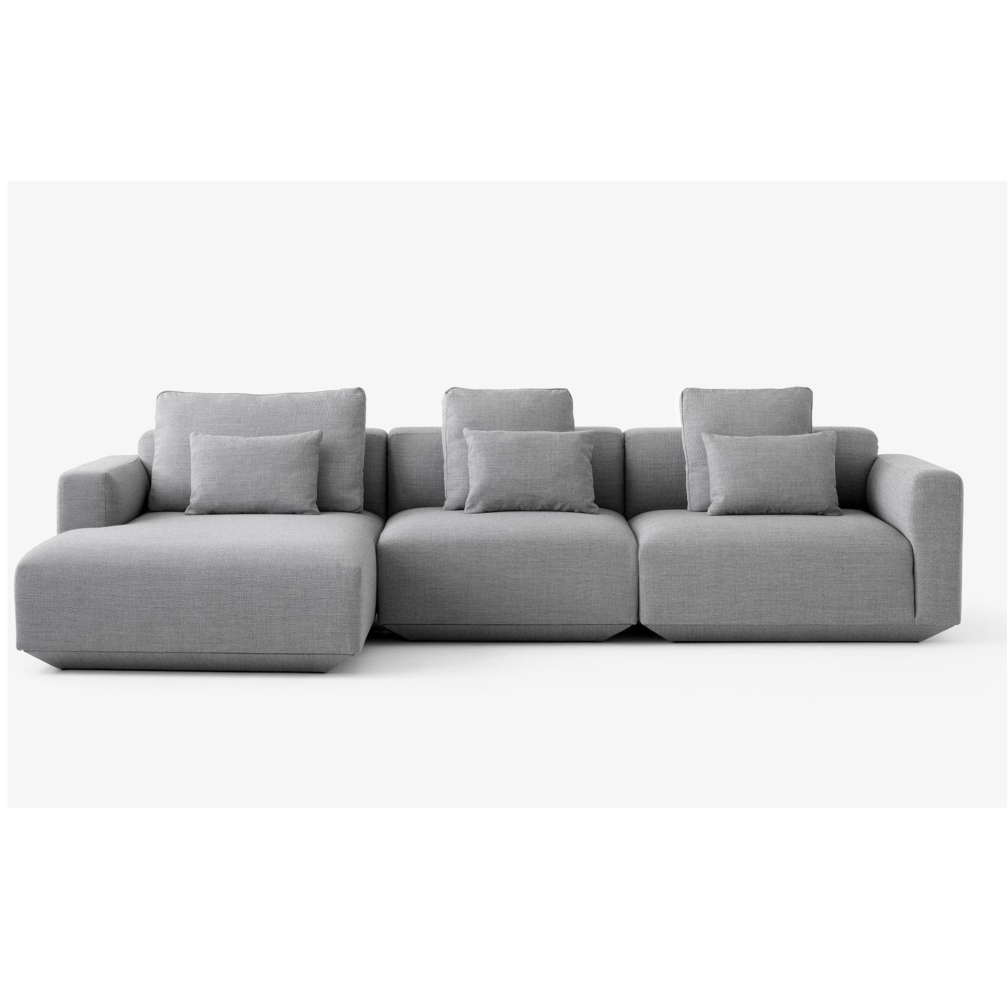 &tradition Develius 3-Sitzer Eck-Sofa Chaiselongue links (Hot Madison Reboot 094 (JAB))