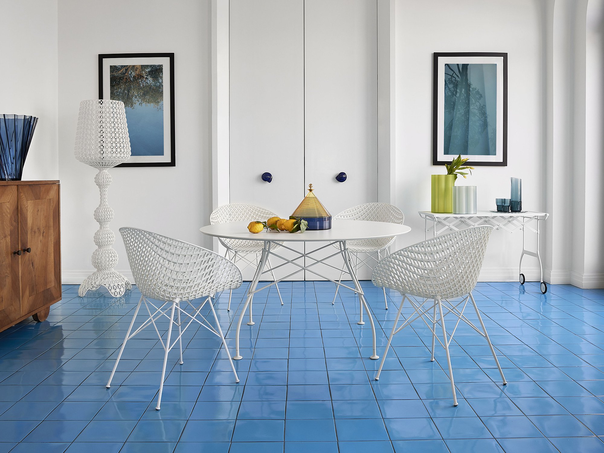 Kartell Glossy Outdoor Tisch