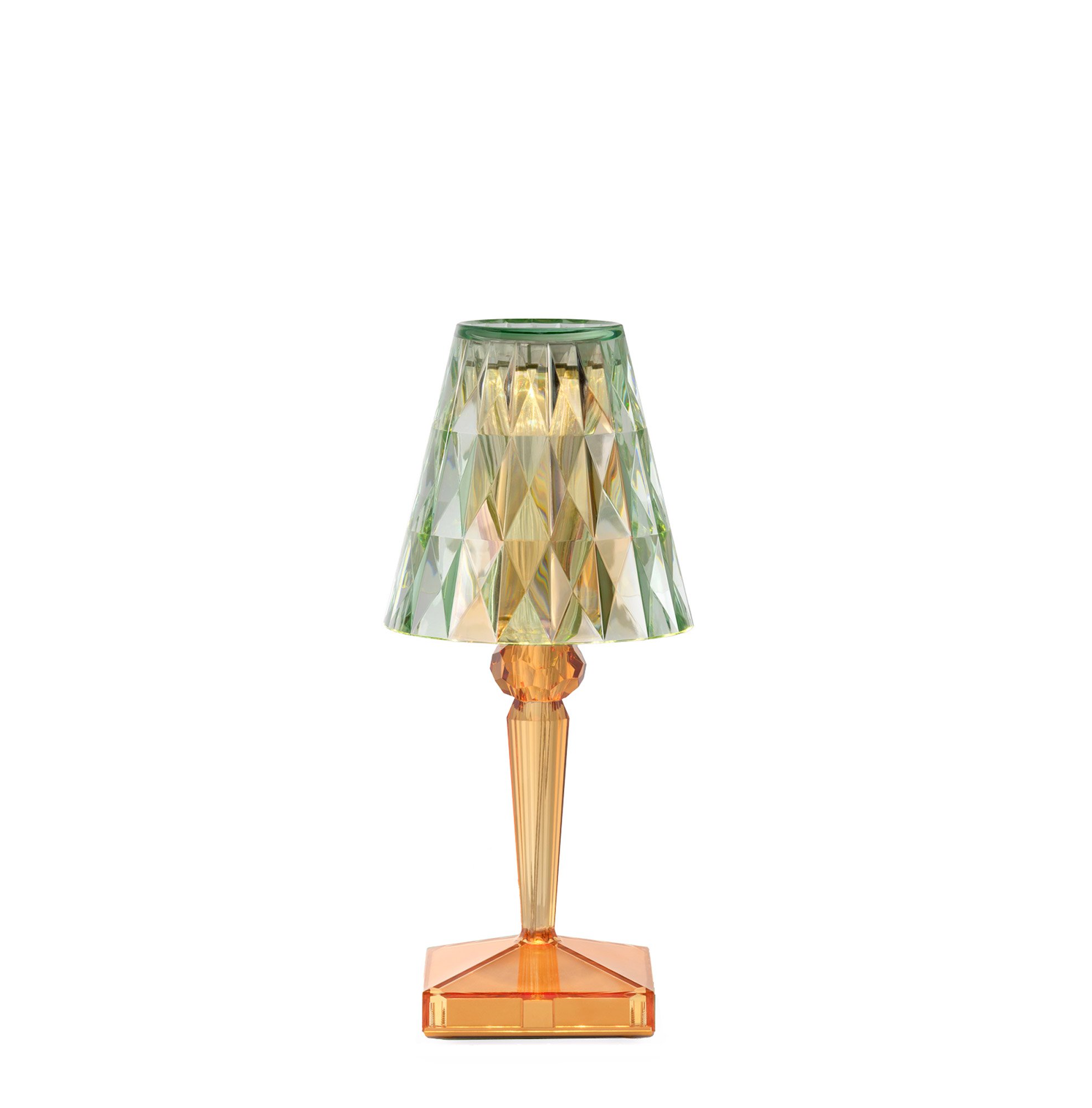 Kartell Battery Tischleuchte (rauchgrau transparent)