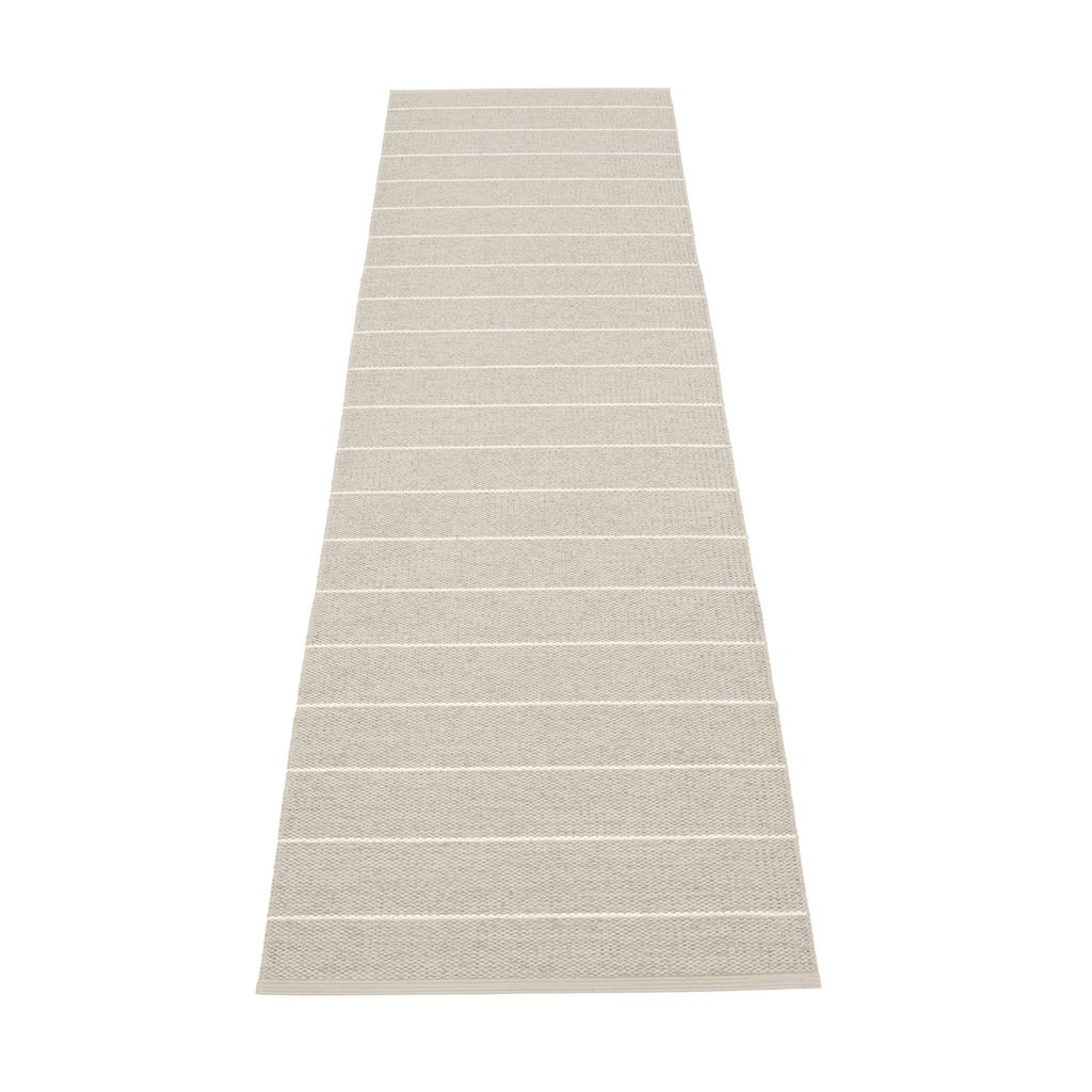 pappelina carl outdoor teppich linen beige 70x270
