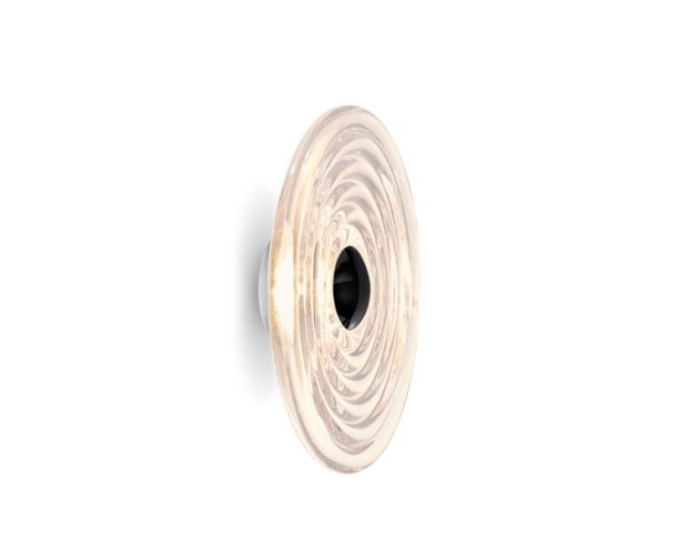 Tom Dixon Press Surface Large LED Wandleuchte (transparent)