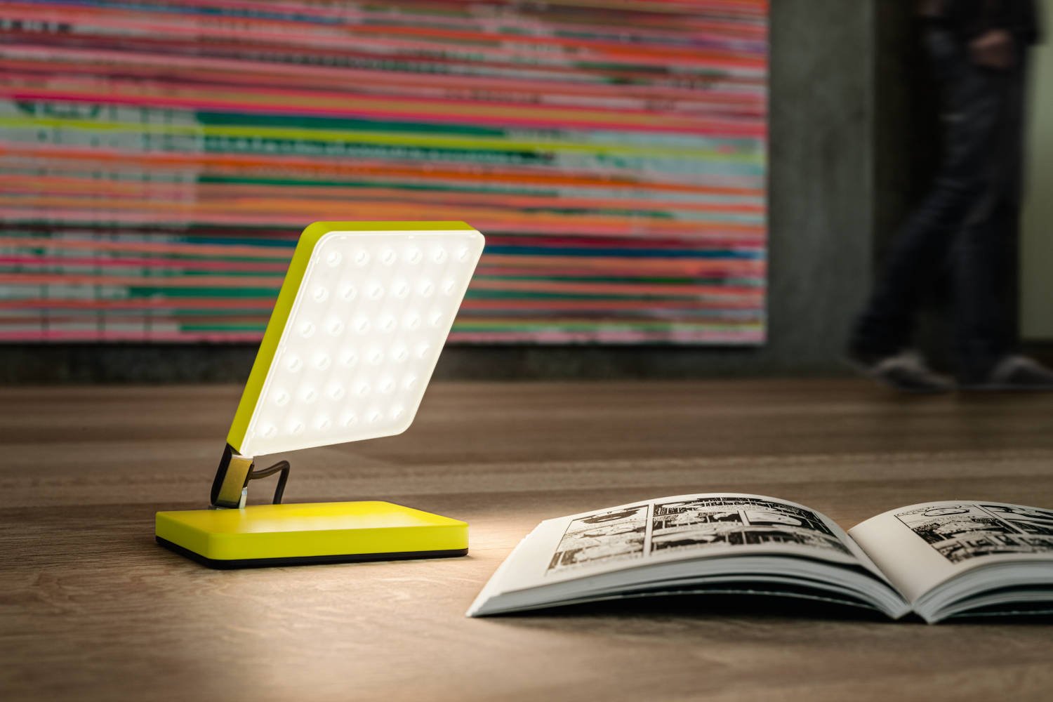 Nimbus Roxxane Fly CL kabellose Leuchte (ohne USB-Steckernetzteil, weiß, extra-warmweiß (2700K))