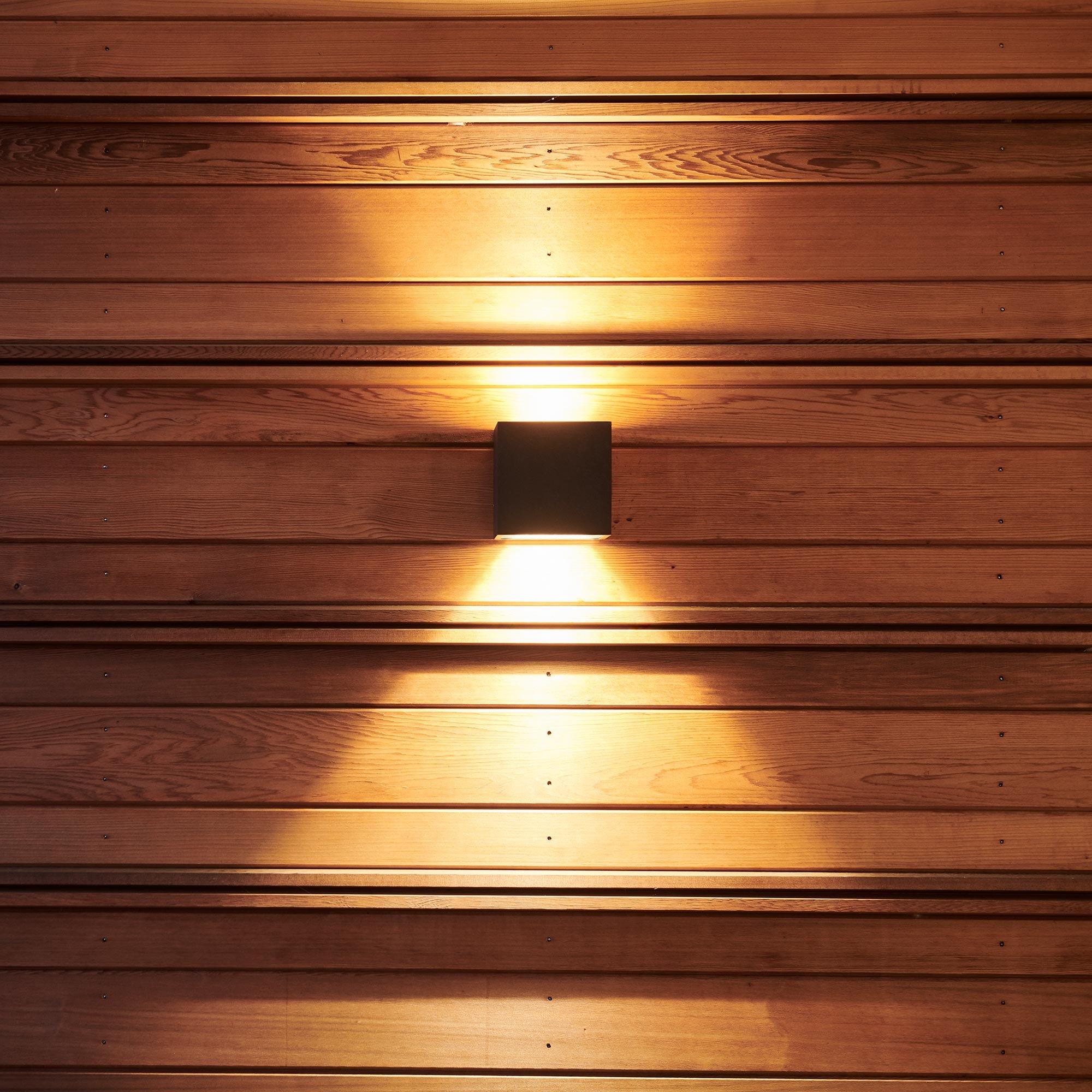 Light Point Cube XL LED Wandleuchte (rust)