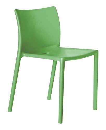 magis air chair stuhl ohne armlehne gruen