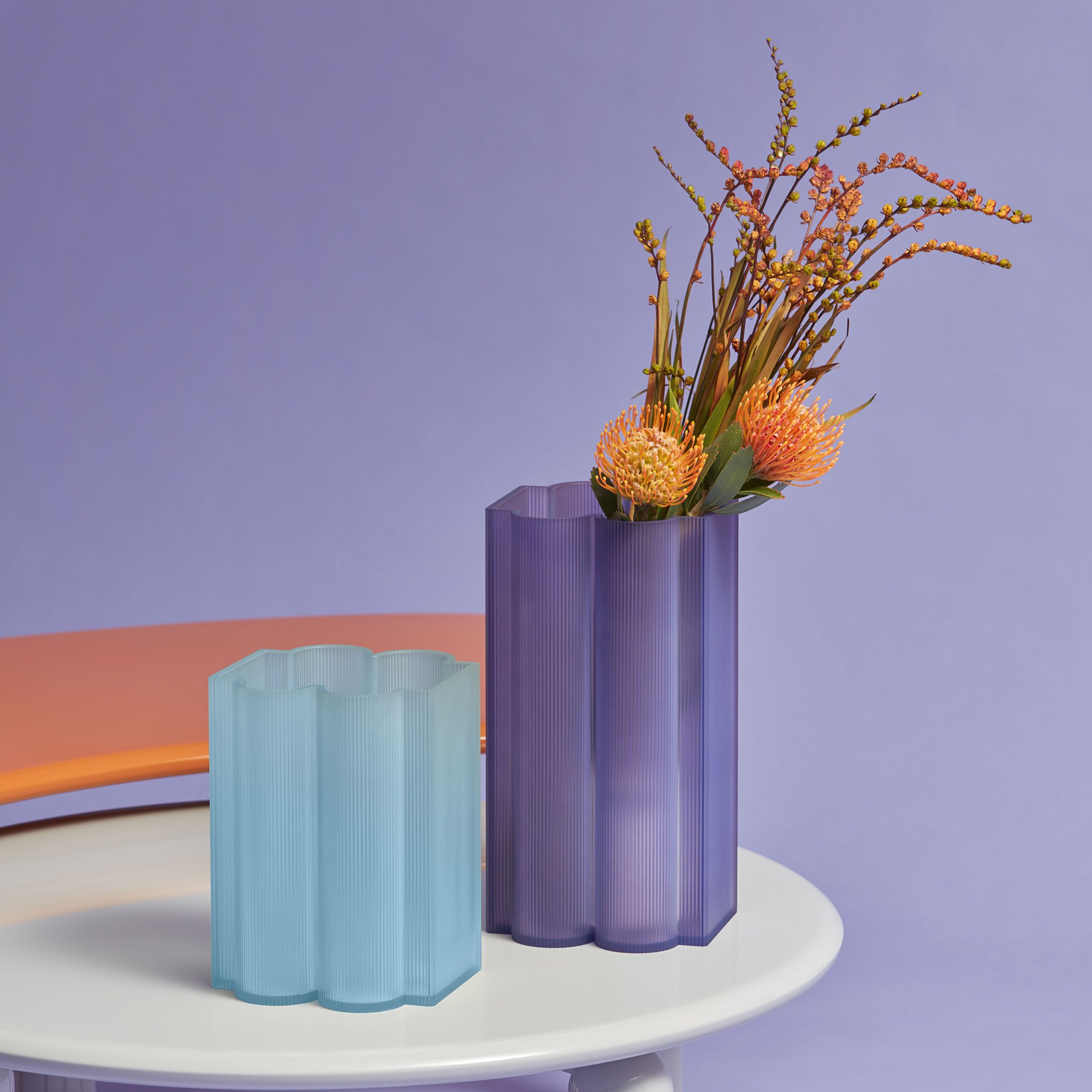 Kartell Okra Vase 34cm (orange)