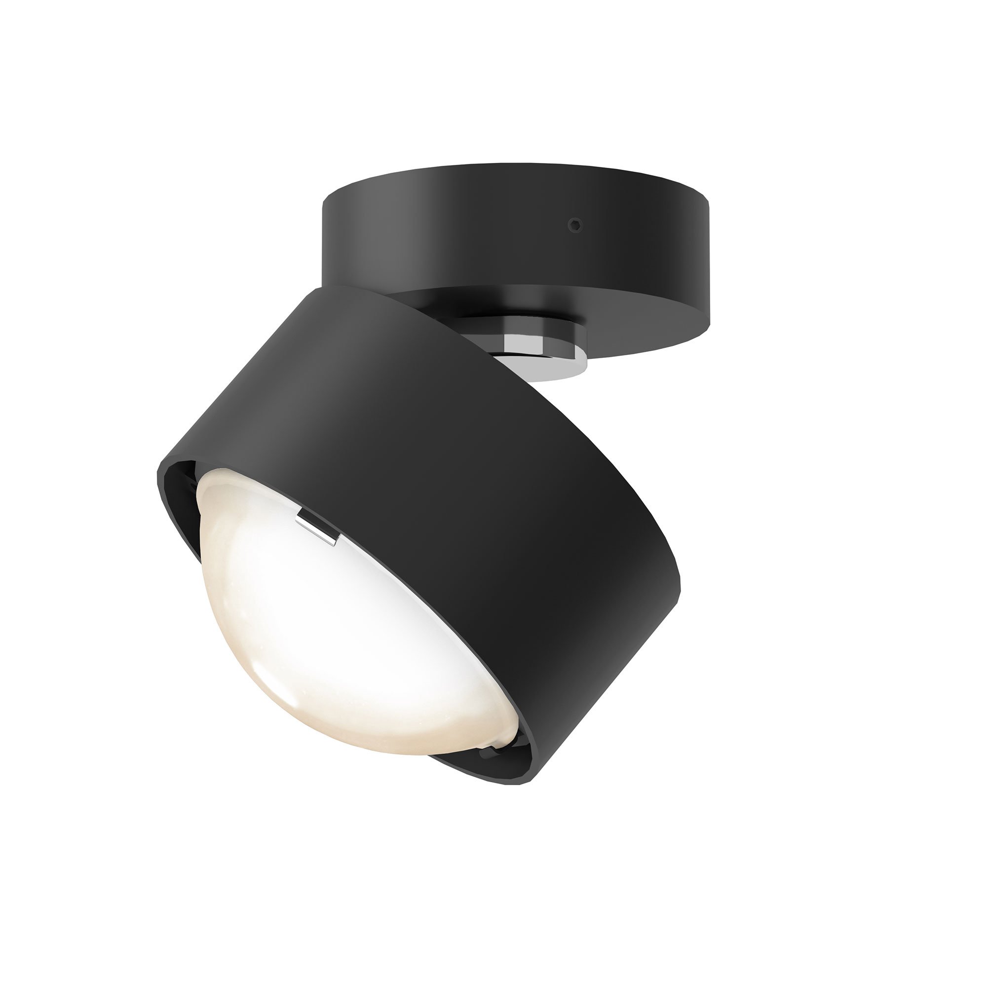 Top Light Avantgarde Puk! 80 Move LED Deckenleuchte (nickelmatt, ohne Abdeckung (für Nachbestellungen))