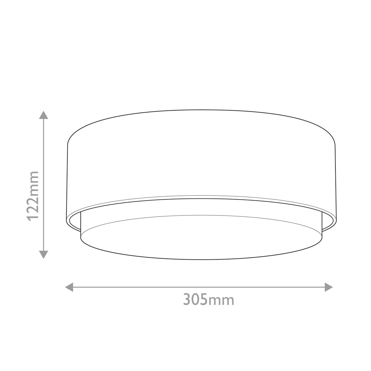 Elstead Lighting Cedric Deckenleuchte small