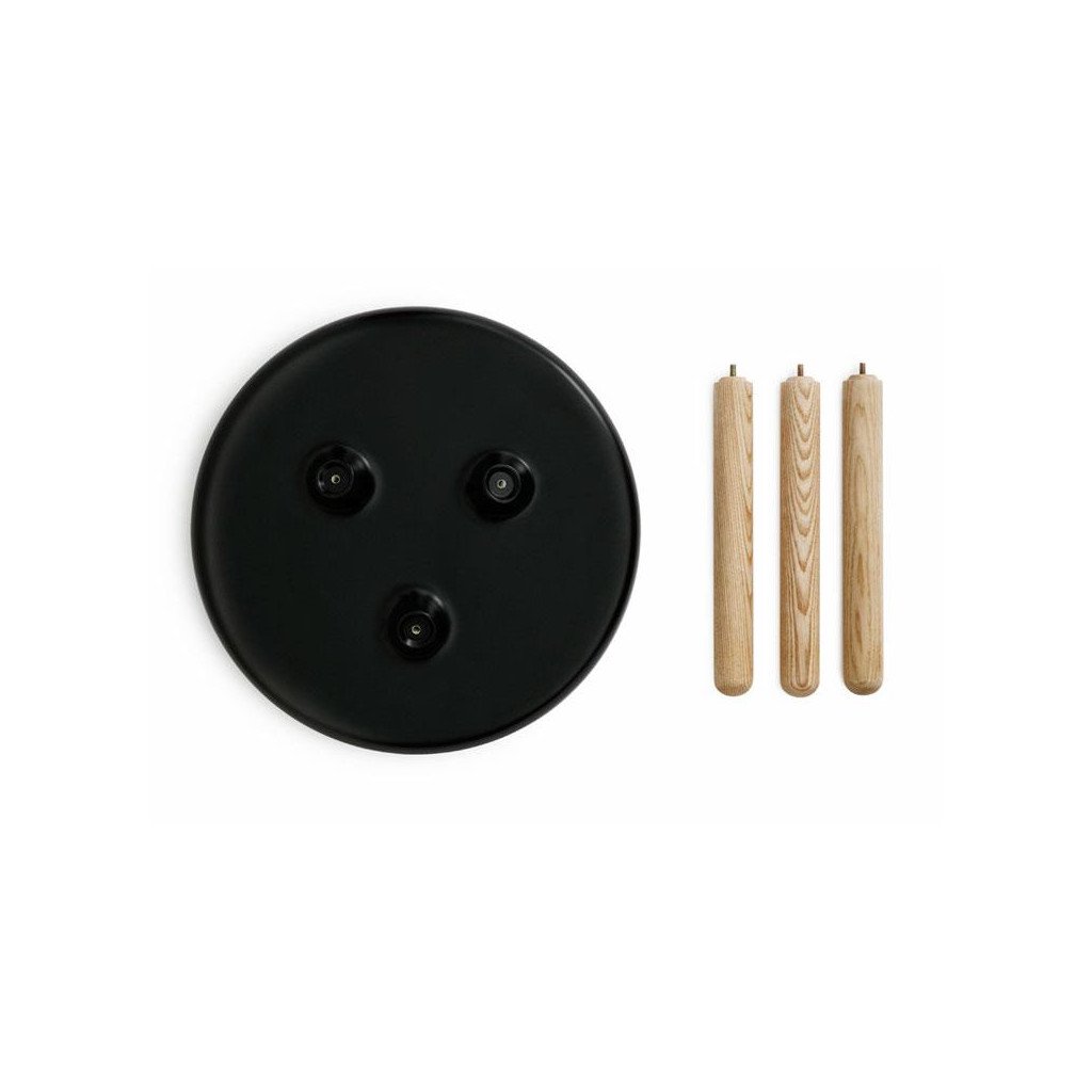 Normann Copenhagen Tablo Beistelltisch (Ø 50cm, weiß)