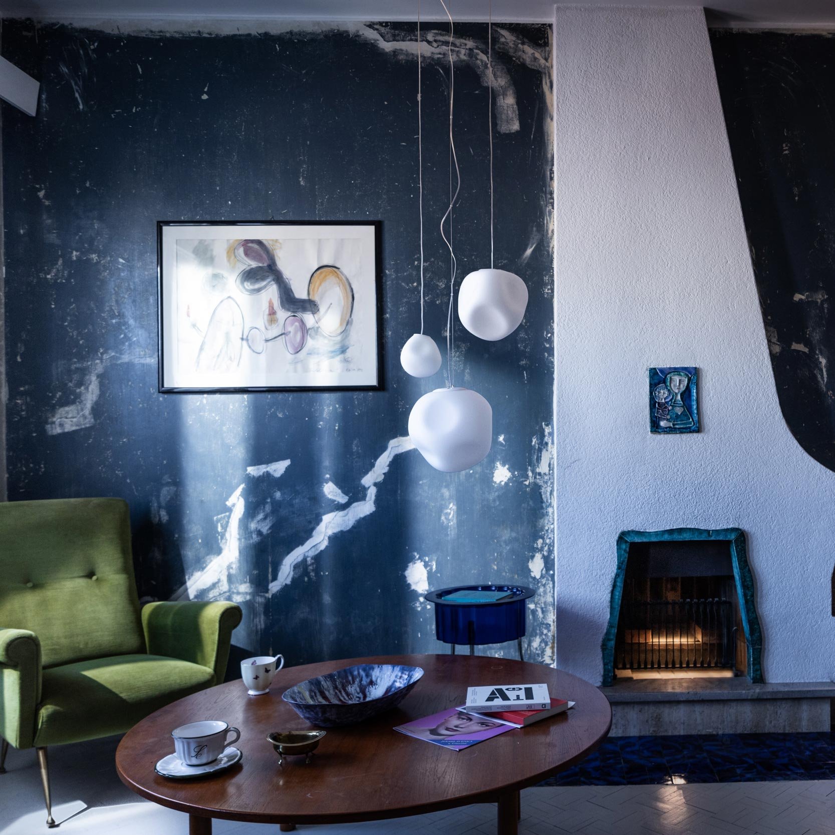 Foscarini Hoba Piccola Pendelleuchte (weiß)