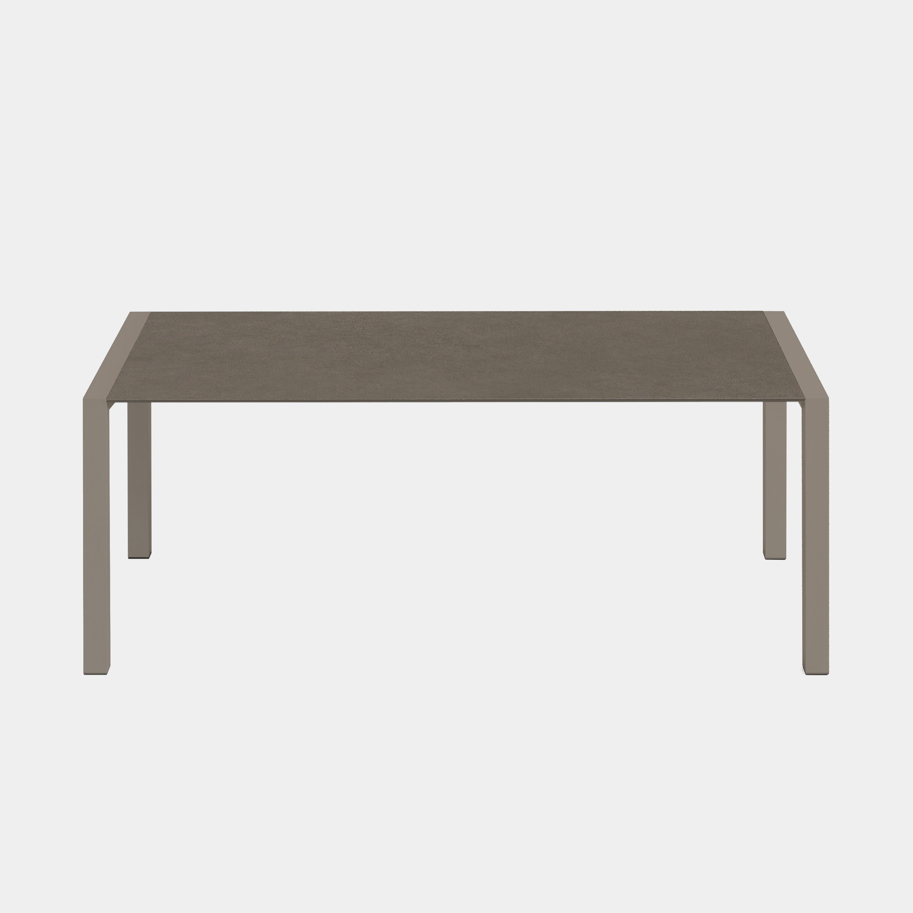 Kristalia Sushi Laminam Indoor Tisch mit Laminam-Tischplatte