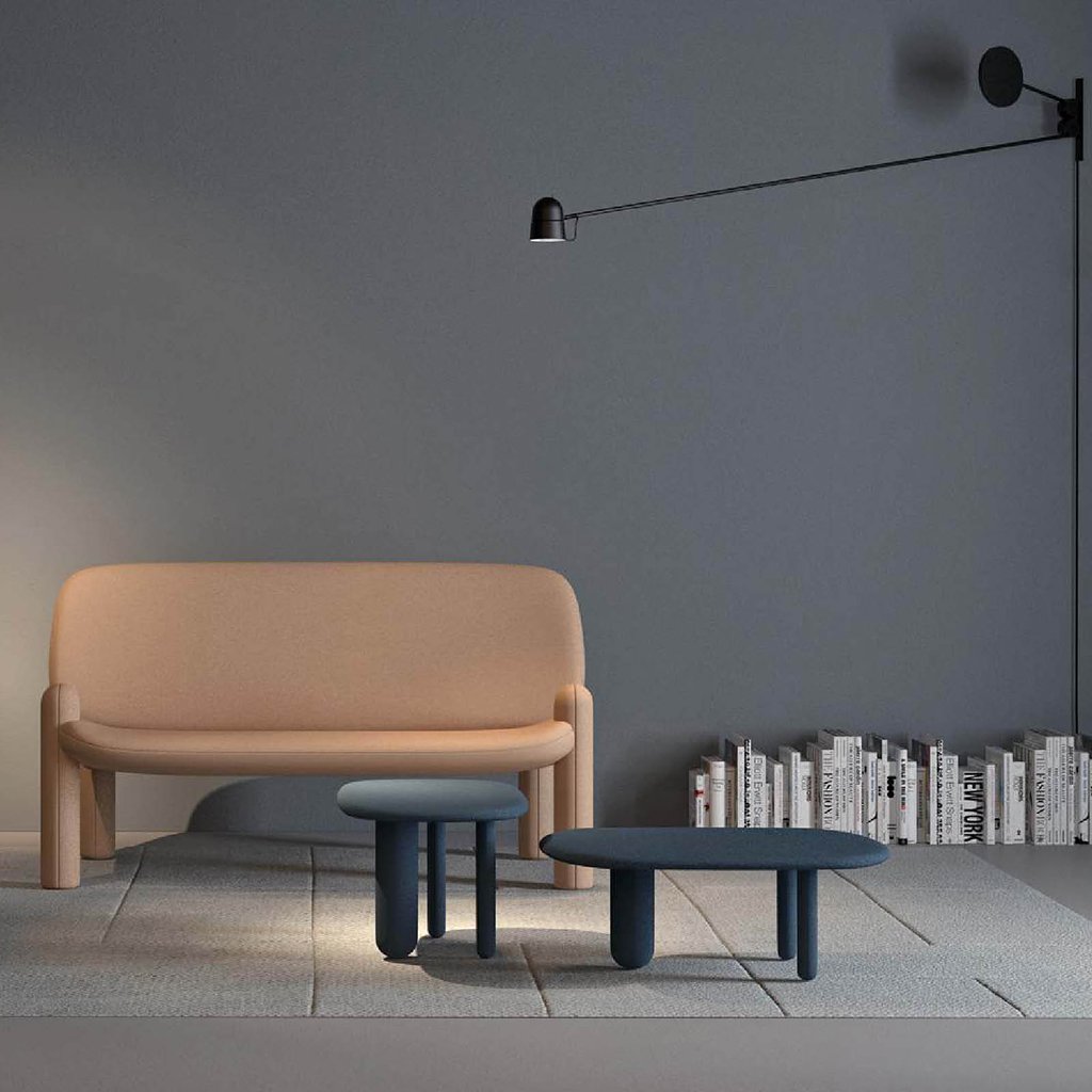 Driade Tottori Sofa (Stoff Cotton Bonifacio (Wunschfarbe im Bemerkungsfeld angeben))