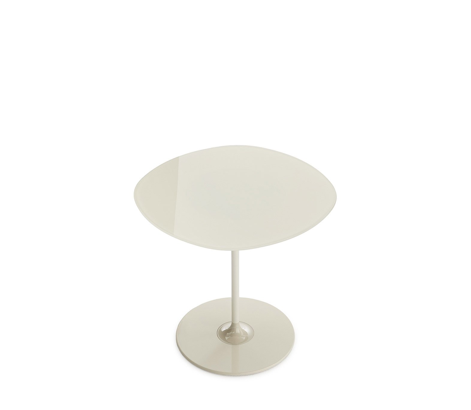 Kartell Thierry Beistelltisch Ø 45cm (bordeaux)