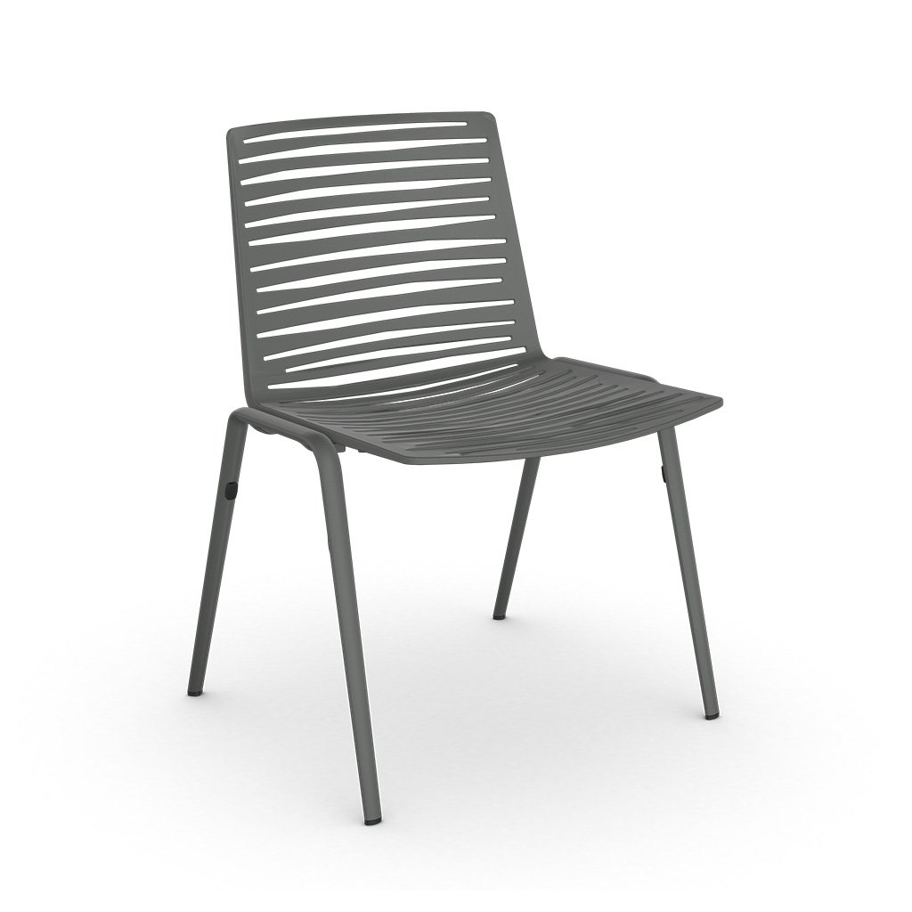 Fast Zebra Stuhl (grau metallic (9, Metallic Grey))