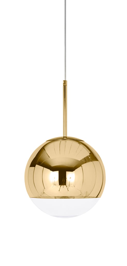 Tom Dixon Mirror Ball Pendelleuchte - Ø 25cm - gold - Lagerabverkauf