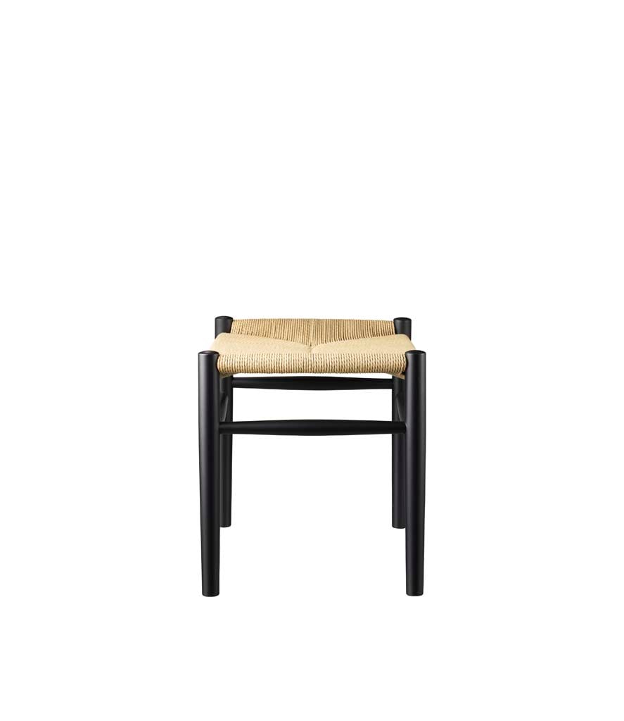 FDB Møbler J83 Hocker (Buche schwarz)
