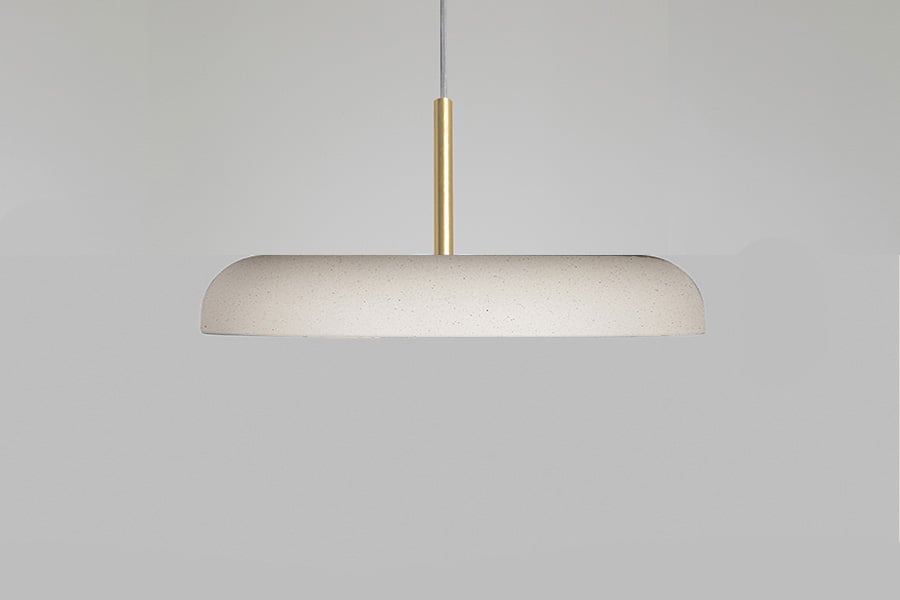 Lumen Center Zero S Pendelleuchte (taubengrau, extra-warmweiß (2700 K))