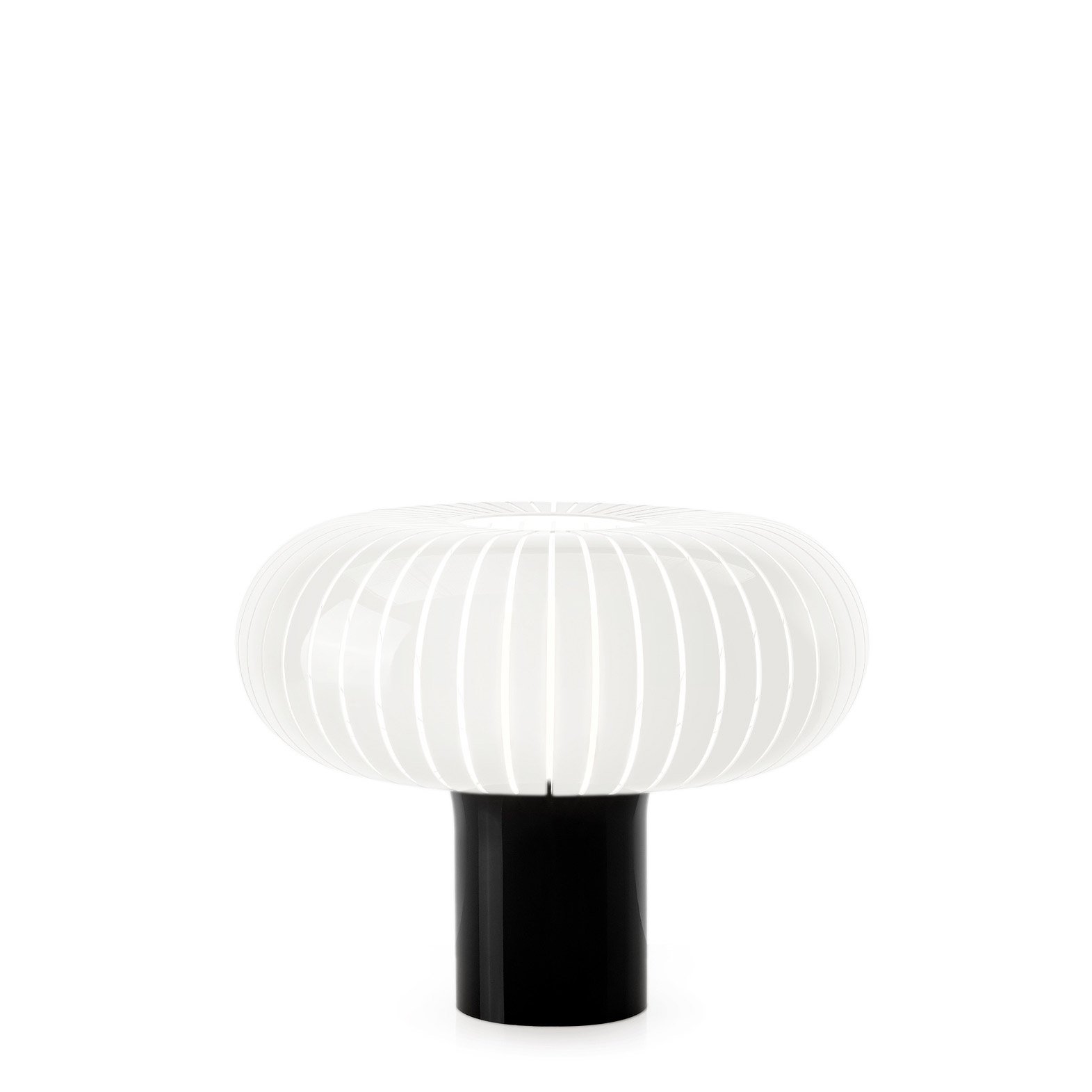 Kartell Teresa Tischleuchte (schwarz / weiß)