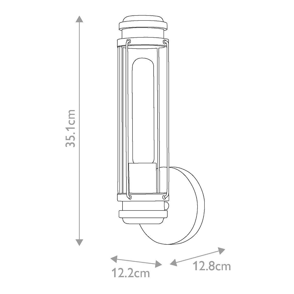 Elstead Lighting Masthead 1 Wandleuchte