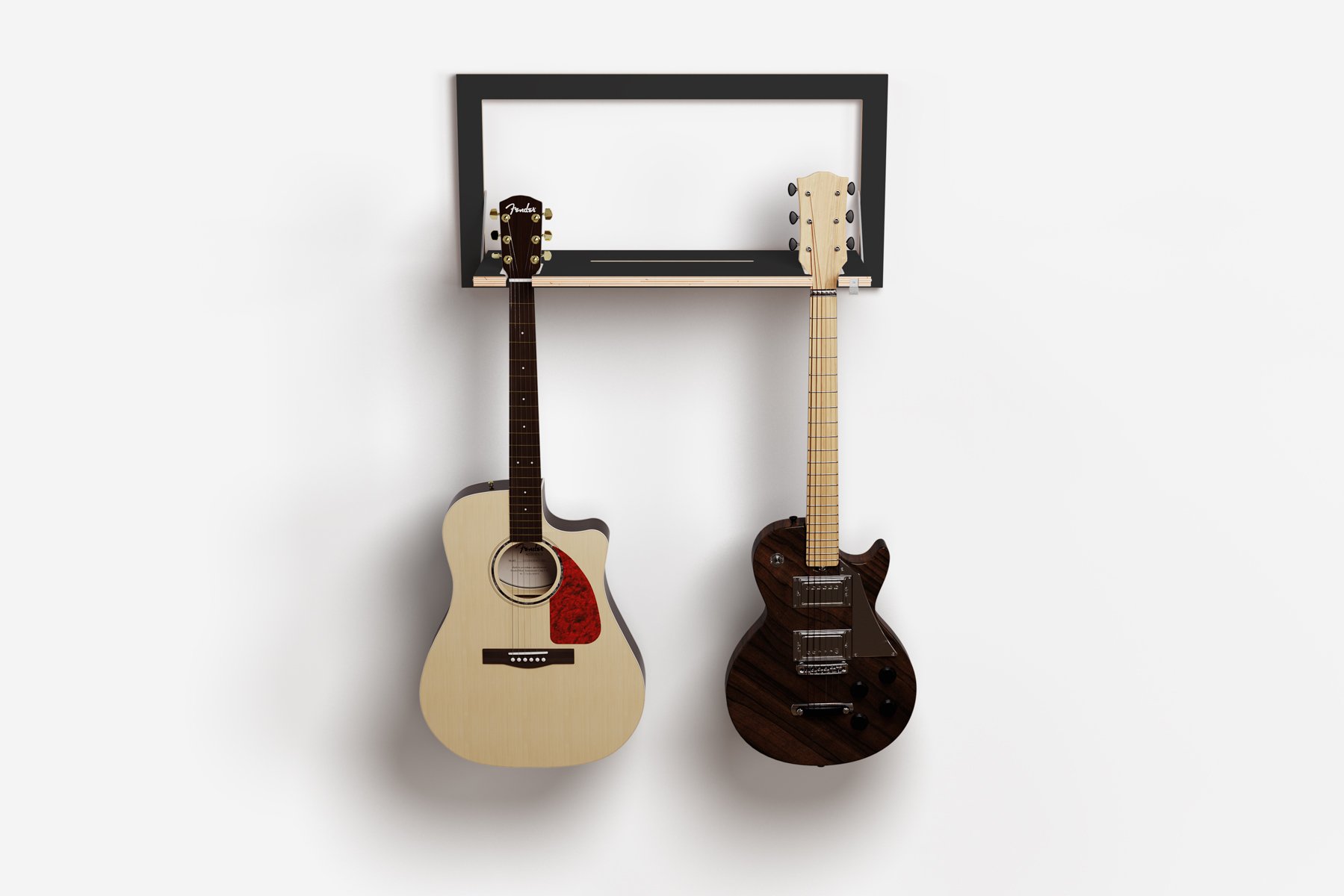 Ambivalenz Fläpps Gitarrhäng 80x40-1 (weiß)