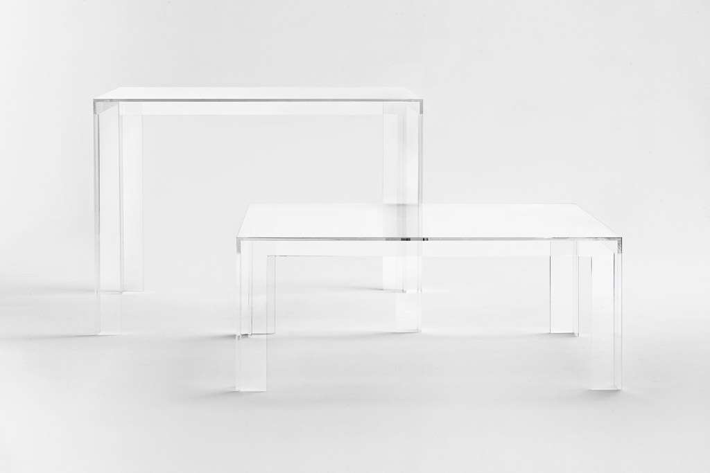 kartell invisible table tisch