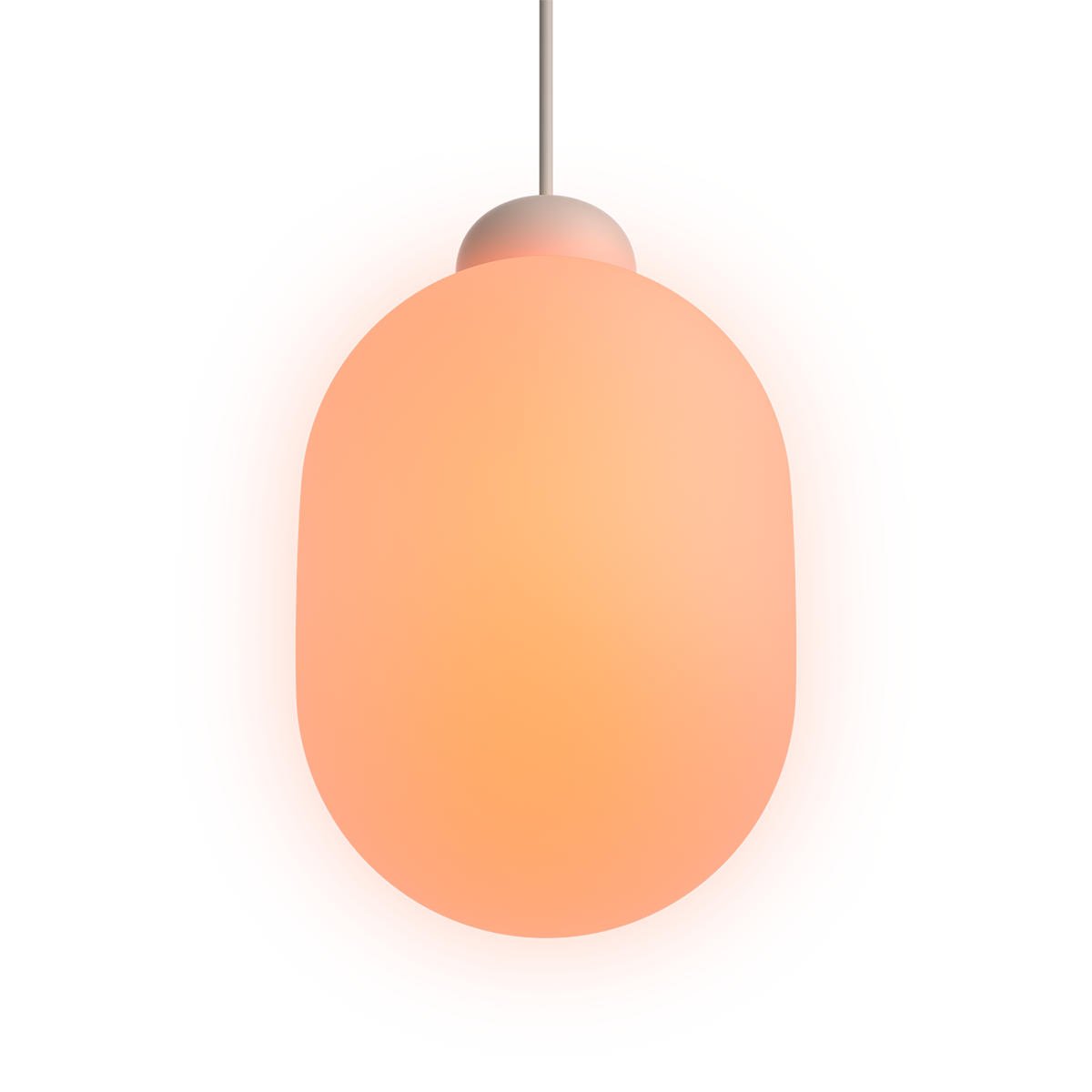 GRAU Sun LED höhenverstellbare Aufbau Pendelleuchte (Sand White)