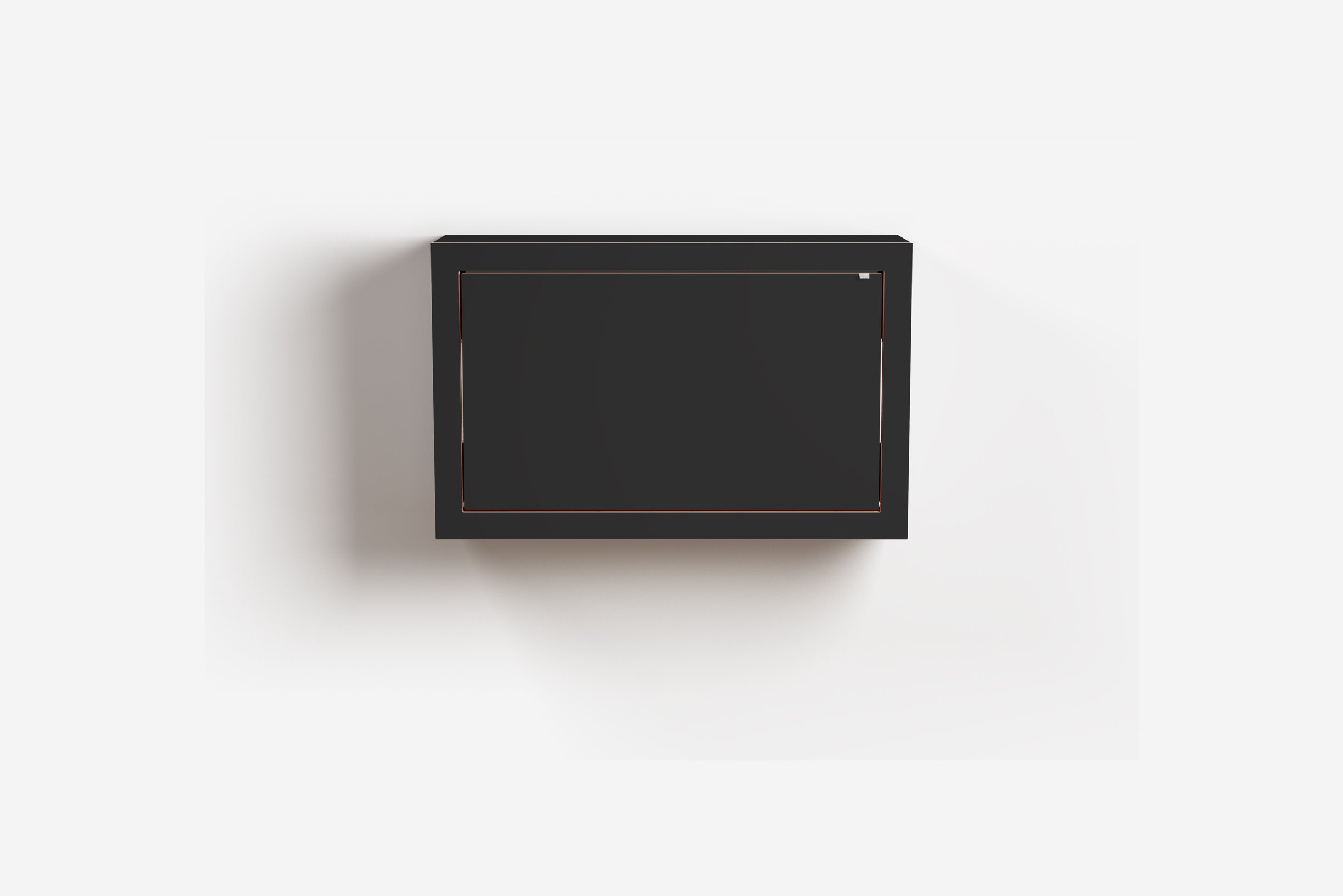 Ambivalenz Fläpps Box Sekretär 80x50x20 (weiß)