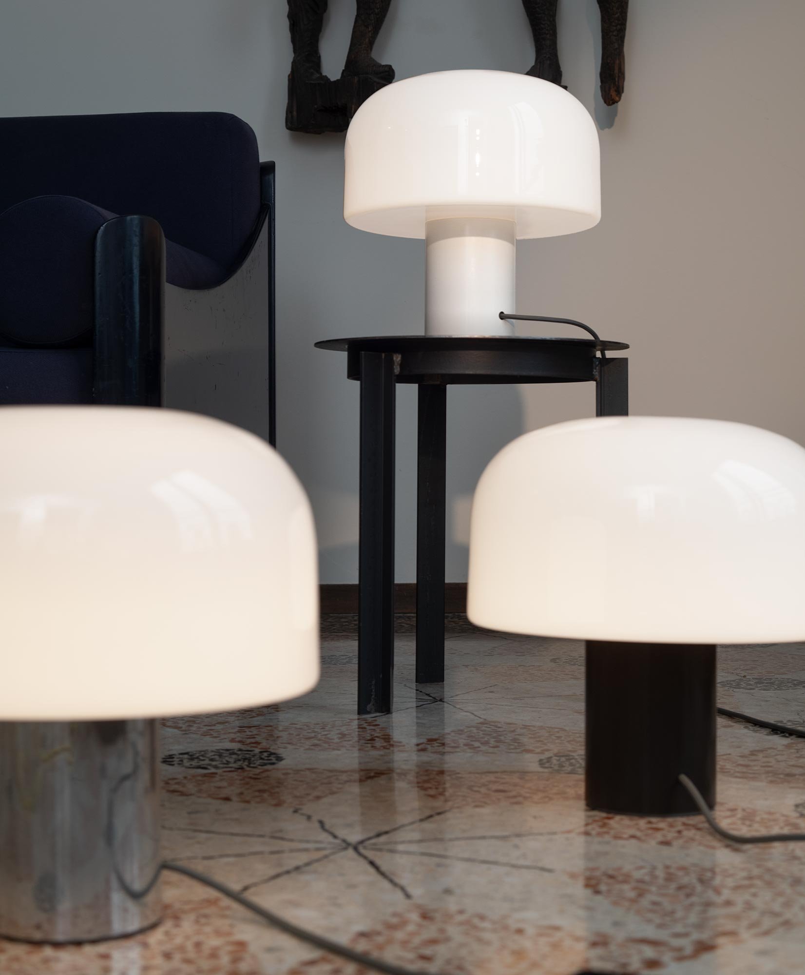 Flos Bellhop Glass T Tischleuchte (weiß)