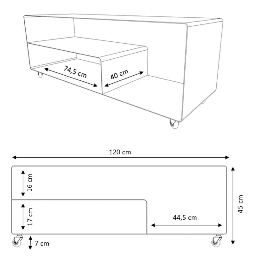 müller möbelfabrikation R 111 Sideboard